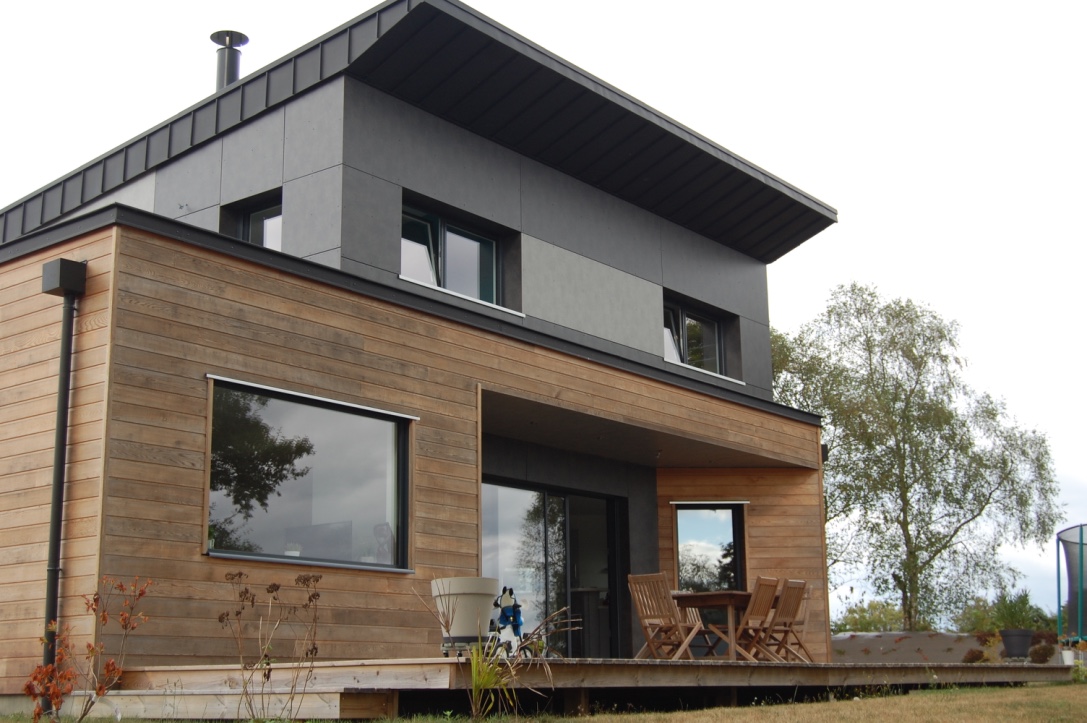 maison bois design